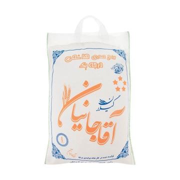 برنج صدری هاشمی آقاجانیان وزن 5 کیلوگرم